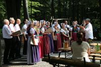 Unser kleines Nachmittagskonzert auf dem Čornebóh im August 23.